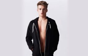 Men's Black Hoodie