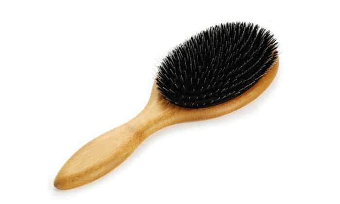 fine bristle brush