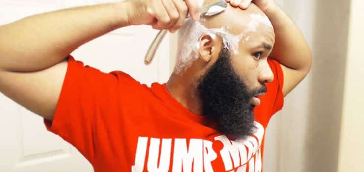 how to shave Your Head With a Straight Razor