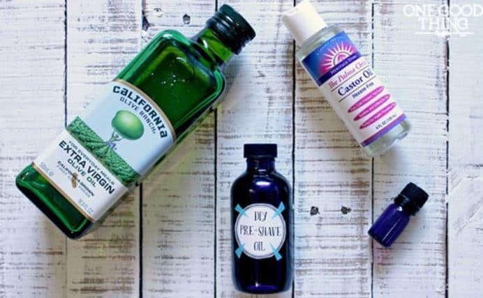oils for shaving castor oil