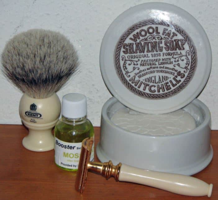 Mitchell's shaving soap performance different blades